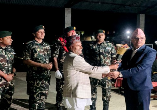 गोरखा–जितगढी एकीकरण पदयात्रा तनहुँ आइपुग्यो