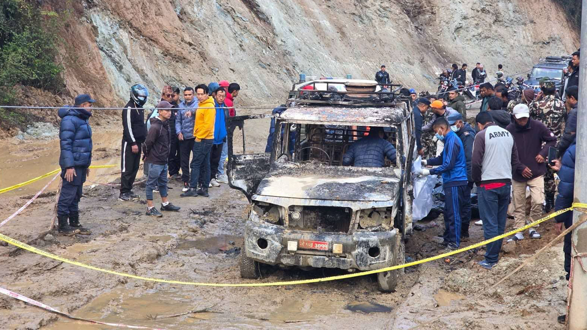 बलेरो आगलागीः  निधन भएका  र घाइतेको पहिचान