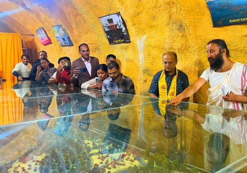 एक लाख बढी पर्यटकले दर्शन गरे शालिग्राम सङ्ग्रहालय