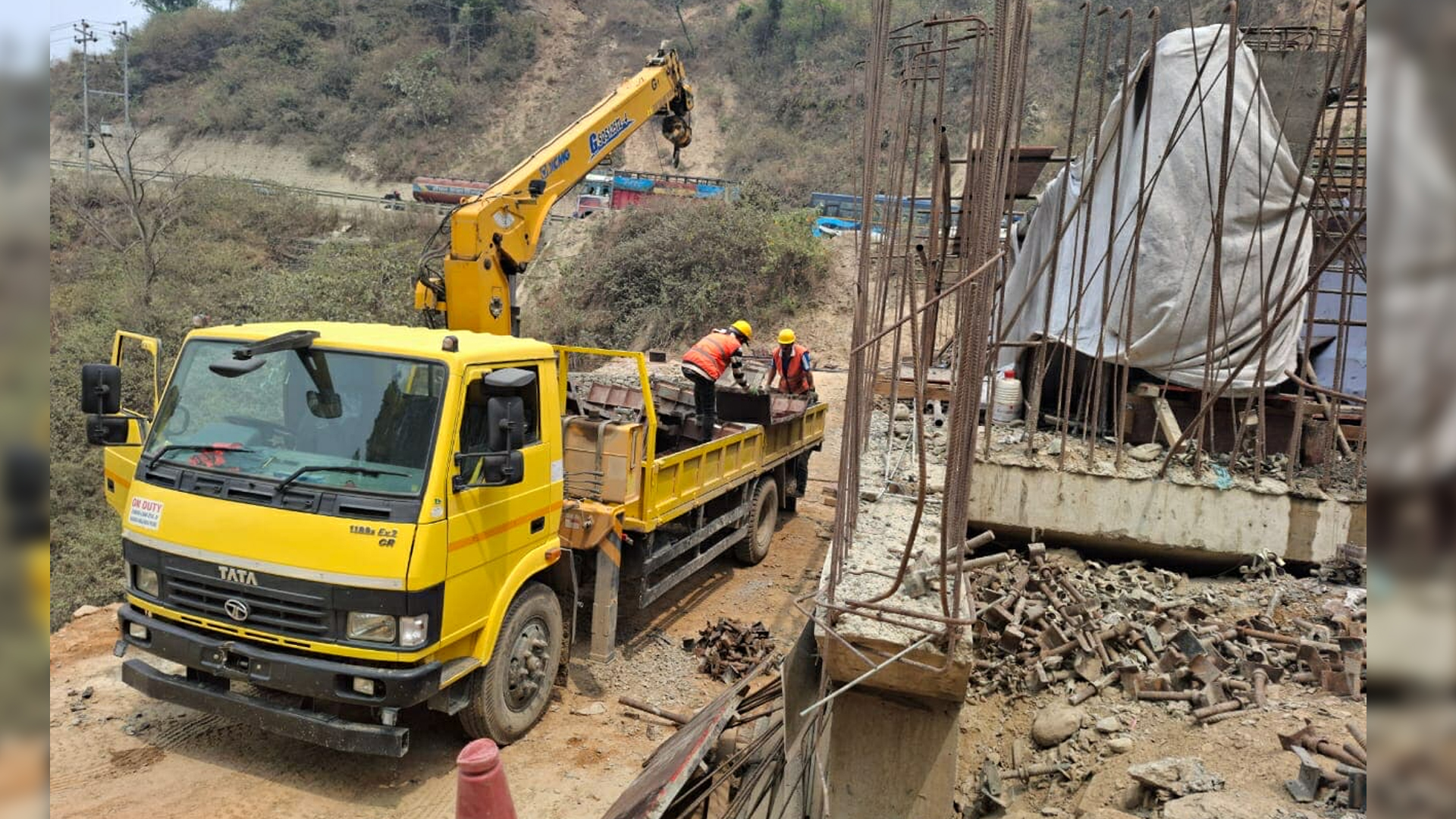 नागढुंगा–नौबिसे सडक स्तरोन्नतिको प्रगति ७० प्रतिशत