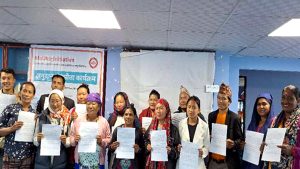 विपन्न महिलाको उत्थानका निम्ति नवउद्यम कार्यक्रम