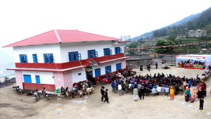 रु एक करोड ४८ लाखको लागतमा झिँमा वडा कार्यालय भवन निर्माण