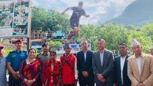 फुटबलर सावित्राको सम्मानमा ‘साम्बा चोक’ नामाकरण