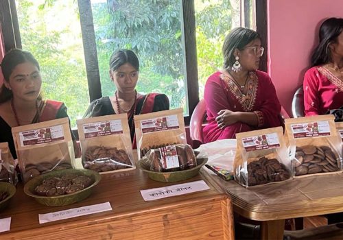 कक्षा १२ को परीक्षा दिएर बसेकालाई कोदोको परिकार उत्पादन र प्याकेजिङ तालिम