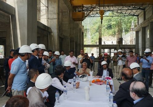राहुघाट जलविद्युत् आयोजना निर्माणलाई तीव्रता दिन निर्देशन
