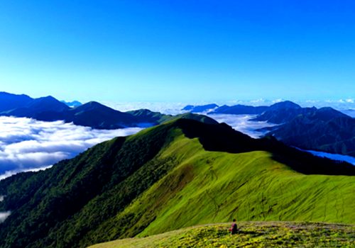 पर्यटक तान्दै चौरीखर्क