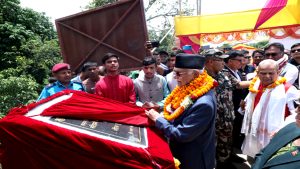 प्रधानमन्त्रीद्वारा तराई–मधेसको सुक्खा क्षेत्रको अवलोकन