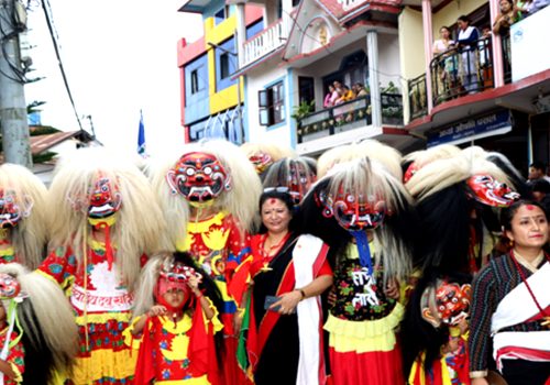 सङ्खुवासभासहित पूर्वी पहाडी जिल्लामा लाखेजात्रा सुरु