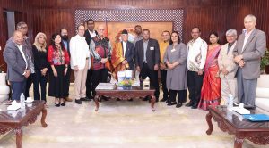 प्रधानमन्त्रीसँग नेपालमा लगानीको सम्भावना र अवसरबारे मलेसियाका व्यवसायीको छलफल