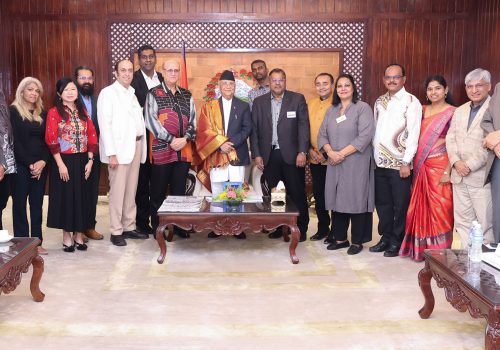 प्रधानमन्त्रीसँग नेपालमा लगानीको सम्भावना र अवसरबारे मलेसियाका व्यवसायीको छलफल