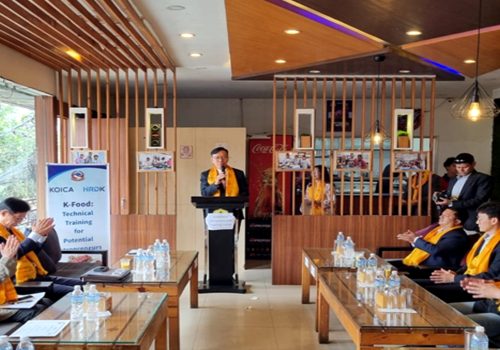 कोरियाली भोजनालय स्थापनार्थ उद्यमशीलता तालिम सम्पन्न