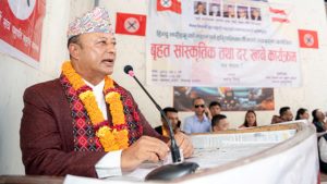 तीजले सांस्कृतिक पहिचानलाई जोड्दै लगेको छः ऊर्जामन्त्री खड्का