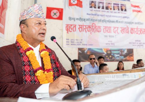 तीजले सांस्कृतिक पहिचानलाई जोड्दै लगेको छः ऊर्जामन्त्री खड्का