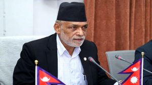 कृषिमन्त्री अधिकारीद्वारा राजीनामा