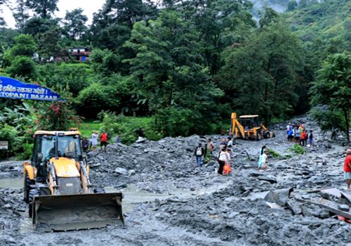 लेतेखोलाको बाढीले भौतिक संरचनामा क्षति