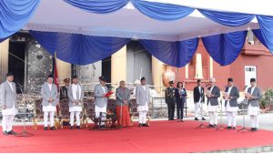 नवनियुक्त तीन मन्त्रीहरुको पद तथा गोपनीयताको शपथ