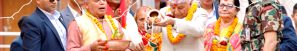 राष्ट्रपति पौडेलबाट गुह्येश्वरीमा अर्घ्यदान