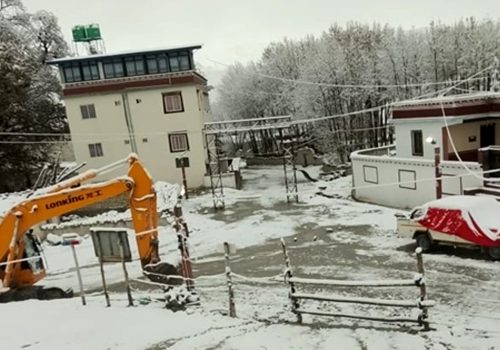 मुस्ताङमा भारी हिमपात