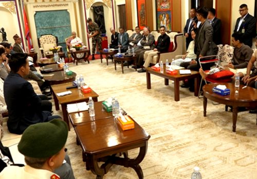 प्रधानमन्त्री र जेनजी समूहबीच छलफल जारी