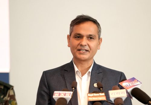 समुदायको अग्रसरताविना विपद् न्यूनीकरण सम्भव छैन : गृहमन्त्री अर्याल