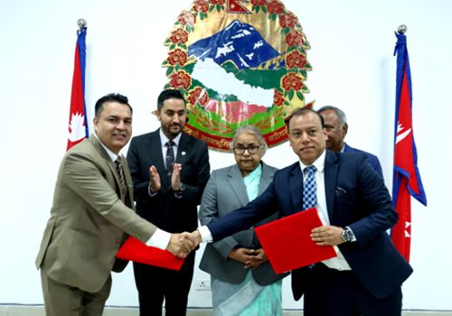 एनआरएनएबीचको ऐतिहासिक एकता दिगो कायम होस्: सञ्चारमन्त्री खरेल