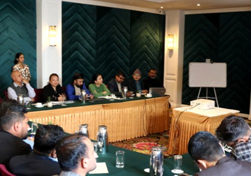 खानेपानी र सरसफाइको क्षेत्रमा साझेदारसँग छलफल