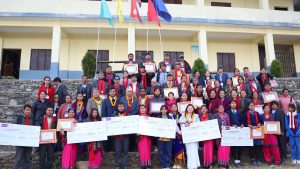 धादिङको नेत्रावतीमा उत्कृष्ट शिक्षक सम्मानित