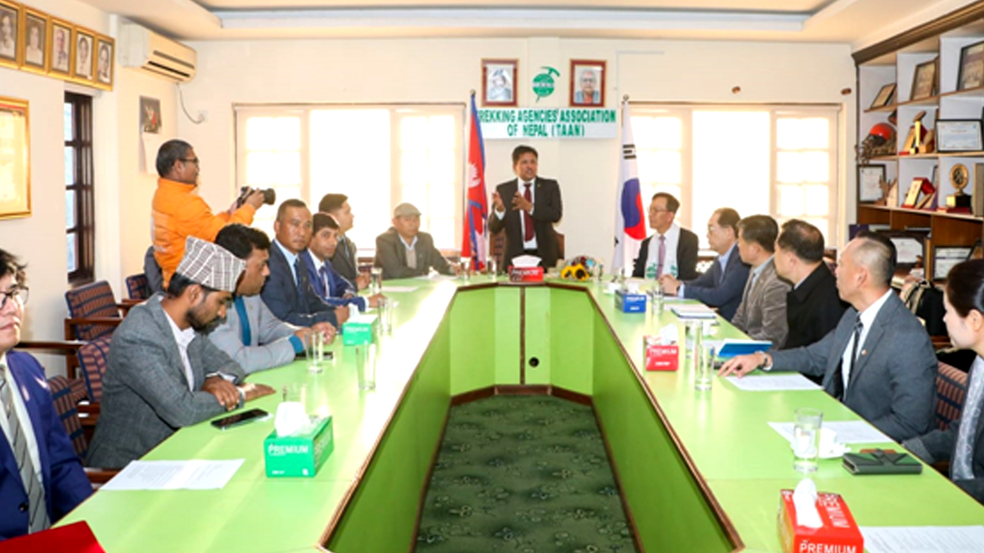 कोरियाली पर्यटन प्रवद्र्धनका लागि टान र काटाबीच समझदारी