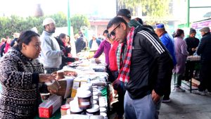 स्थानीय उत्पादन प्रवर्द्धन गर्न गोङ्गबुमा कृषि मेला