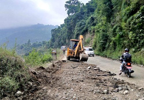 पृथ्वीराजमार्गको नागढुङ्गा–मलेखु खण्ड एक साताको लागि आंशिक बन्द हुने