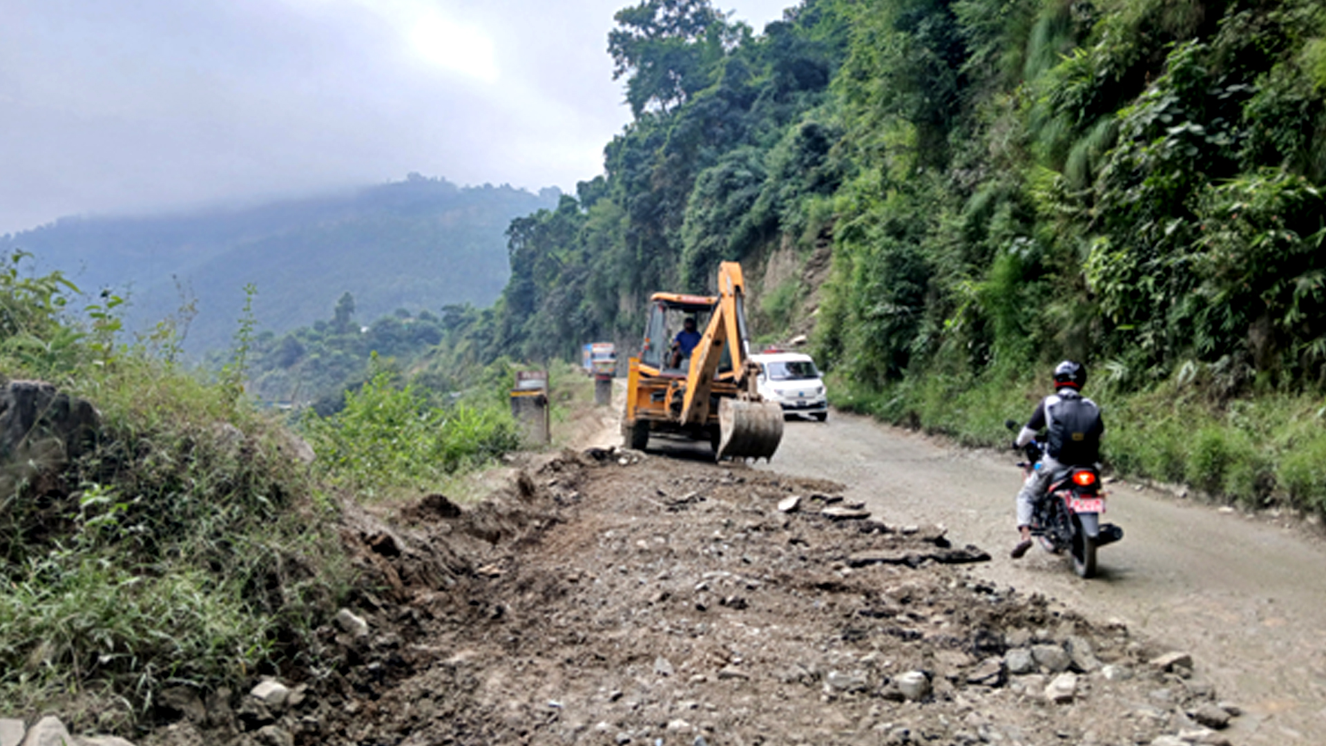 पृथ्वीराजमार्गको नागढुङ्गा–मलेखु खण्ड एक साताको लागि आंशिक बन्द हुने