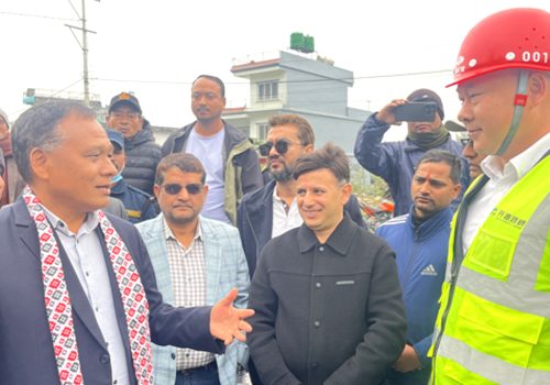 मुग्लिन-पोखरा सडक शीघ्र सम्पन्न गर्न मन्त्री घिसिङको निर्देशन