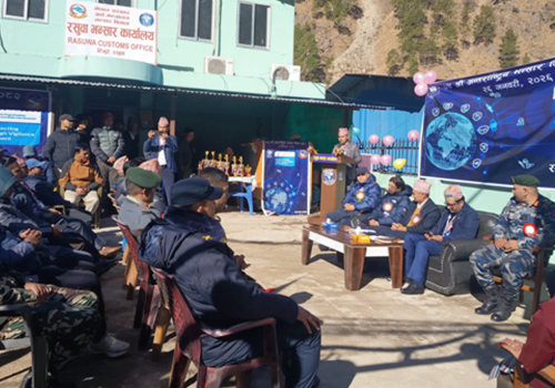 रसुवा भन्सार कार्यालयद्वारा रु एक अर्ब १६ करोड राजस्व सङ्कलन