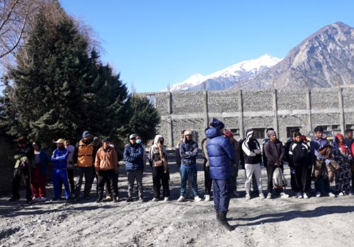 मुस्ताङमा असी प्रतिशत निर्वाचन प्रहरी जिल्ला बाहिरका