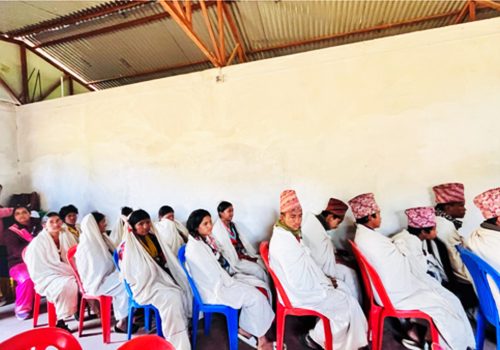 प्राथमिक उपचारसम्बन्धी तालिममा राउटे समुदायका युवायुवती सहभागी