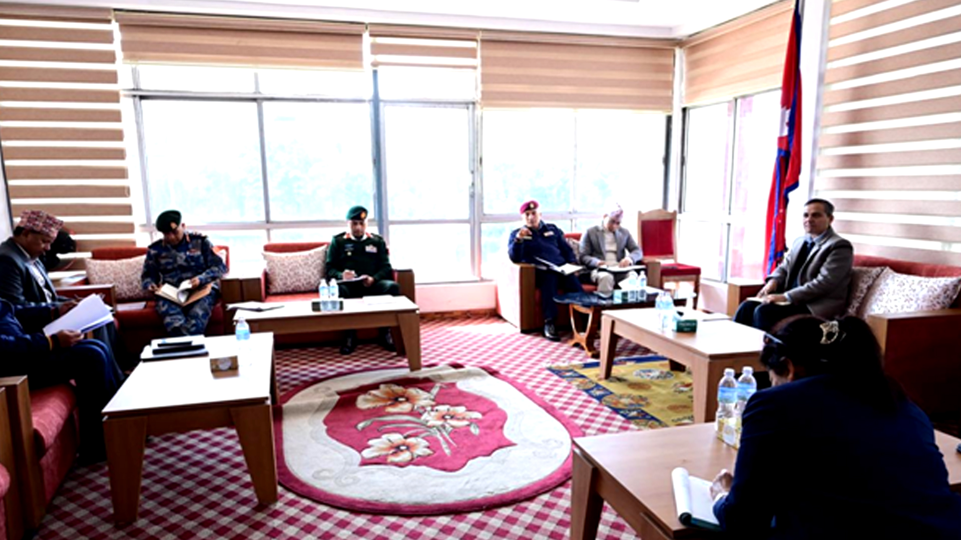 केन्द्रीय सुरक्षा समितिको बैठकःसुरक्षा व्यवस्था थप सुदृढ बनाउन निर्देशन