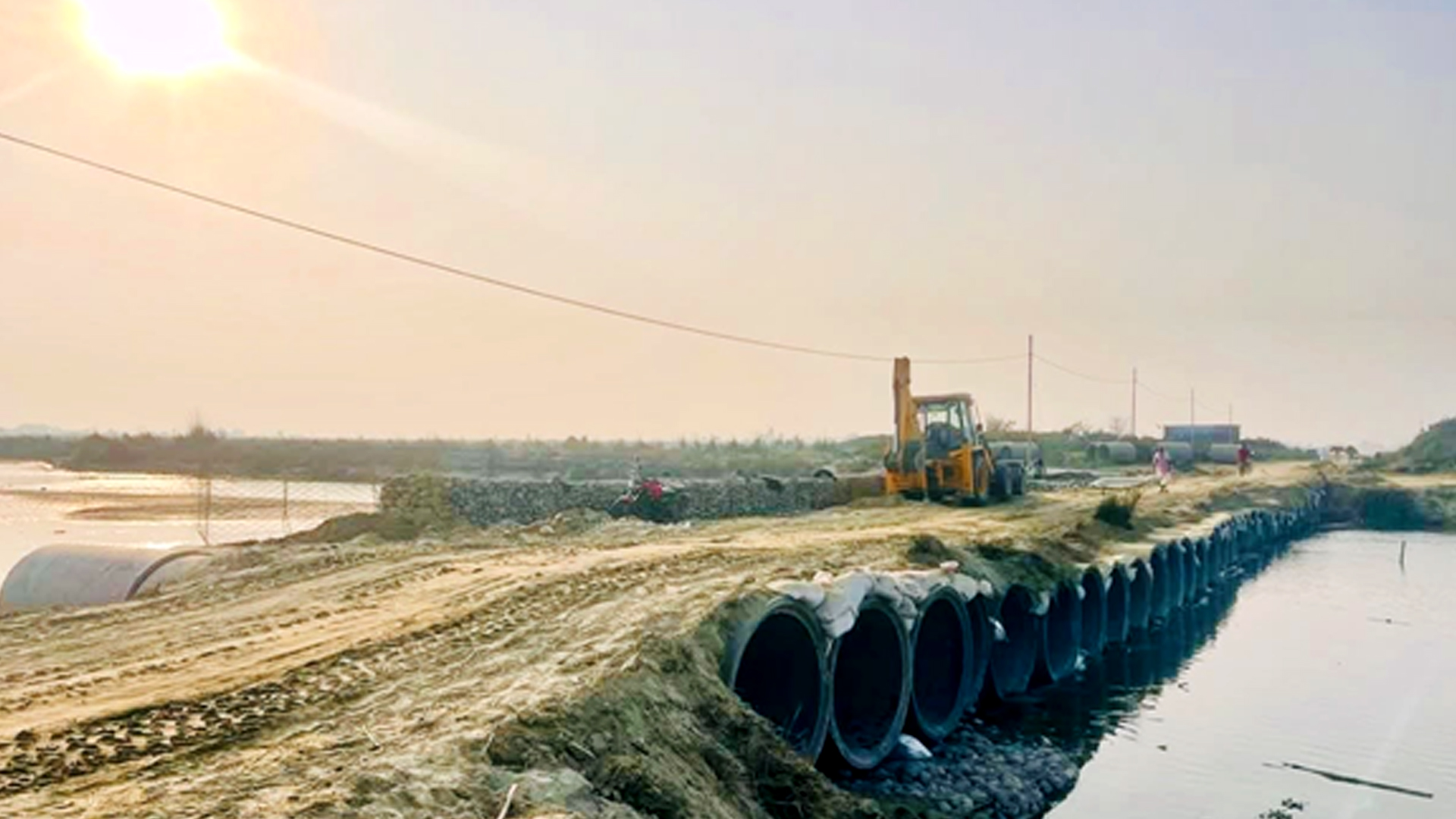 कमला नदीमा अस्थायी ‘डाइभर्सन’