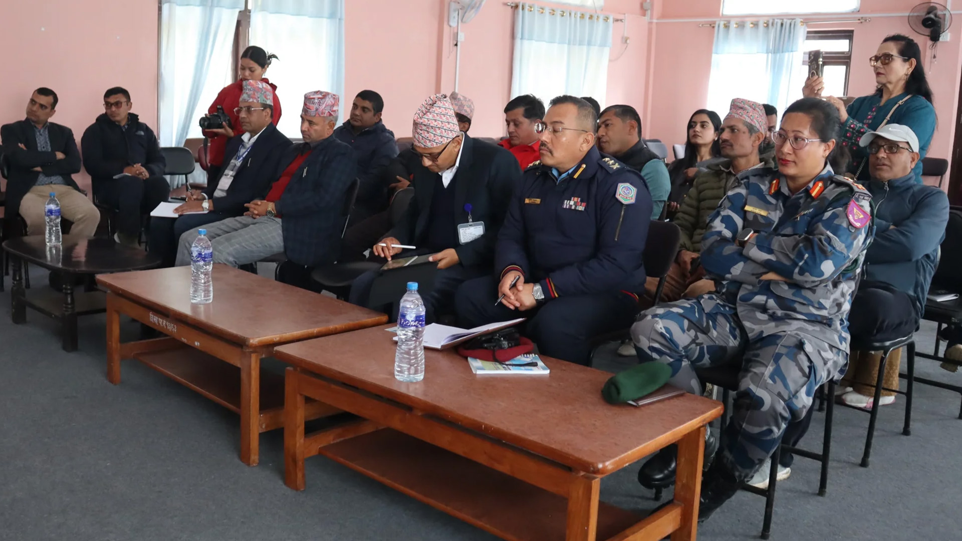 धादिङमा निर्वाचन आचारसंहिता सम्बन्धी सञ्चारकर्मीहरूसँग अन्तरक्रिया