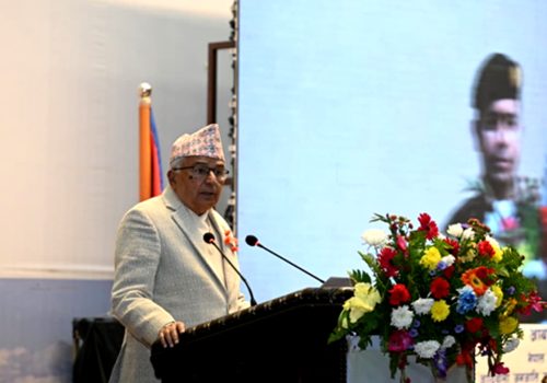 दिगो विकास, समृद्धि र सामाजिक न्यायका लागि राजनीतिक स्थायित्व आवश्यकः राष्ट्रपति