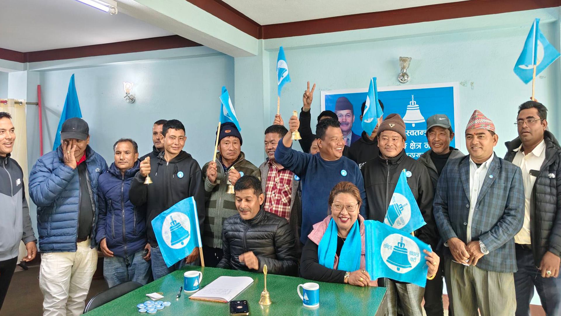 धादिङ–२ मा रास्वपाको घण्टी बज्यो: आठ प्रभावशाली व्यक्तित्व पार्टी प्रवेश